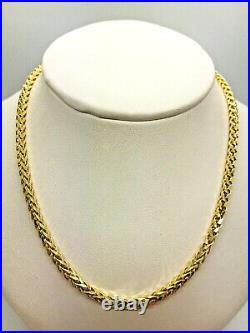 9ct Yellow Solid Gold Spiga Style Chain 3.0mm 20 CHEAPEST ON EBAY