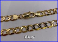 9ct Yellow gold chain 29.8g