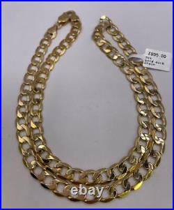 9ct Yellow gold chain 29.8g