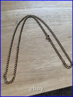 9ct gold Decorative Double chain 50cm/20inch 5grams 3mm