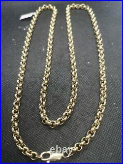 9ct gold belcher Chain