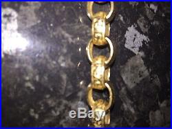 9ct gold belcher chain