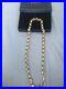 9ct gold belcher chain 29 inches 12mm 107 grams