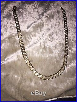 9ct gold chain 89.47 grams solid gold