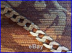 9ct gold chain And Bracelet (heavy Weight) 188g
