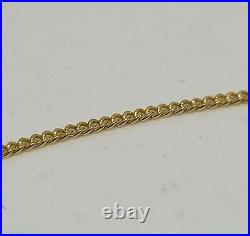 9ct gold chain and pendant