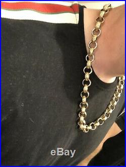 9ct gold chain heavy used