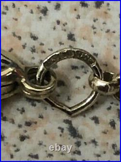 9ct gold cross and chain used