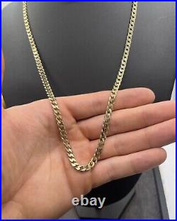 9ct gold curb chain 22 inch, 22.12 Grams
