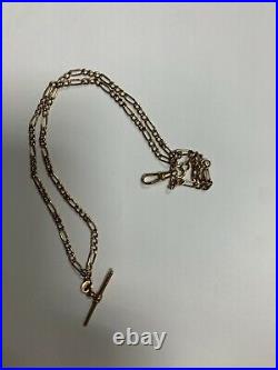 9ct gold figaro chain