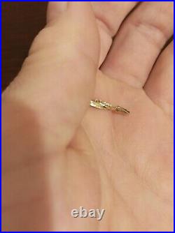 9ct gold necklace, 16'', flat link, 3mm width, 2.51 grams, in box