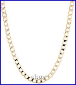 9ct gold necklace 20 inch