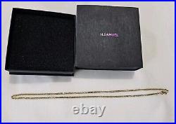 9ct gold necklace H. SAMUEL 18in Beautiful For The Gifts