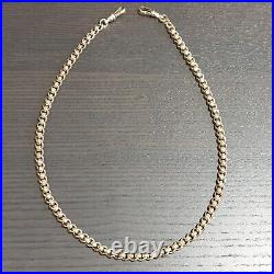 9ct gold rollerball chain