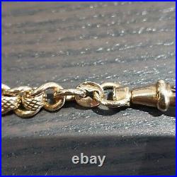 9ct gold rollerball chain