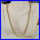 9ct gold rope chain Pre owned Weight 10.7 grams Length 21 inch (53cm) Thickness