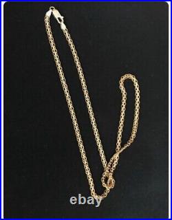 9ct gold stunning necklace 8g