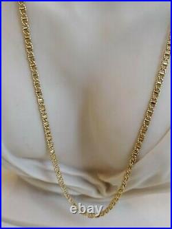 9ct gold vintage ornate chain Pre owned Condition excellent Weight 13.2 grams