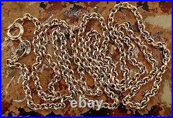 9ct solid gold belcher chain necklace. Hallmarked. New. Boxed. Ideal for pendant