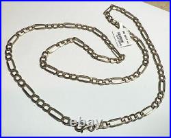 9ct yellow gold Figaro chain 5.5g