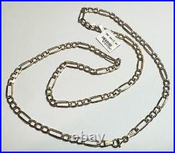 9ct yellow gold Figaro chain 5.5g