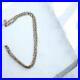 9ct yellow gold belcher chain 16 inches