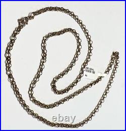 9ct yellow gold belcher chain 9.7g