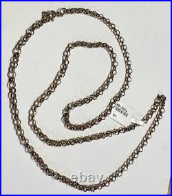 9ct yellow gold belcher chain 9.7g