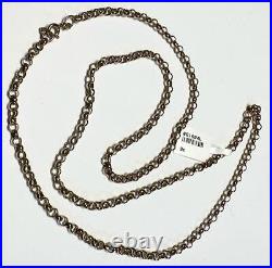 9ct yellow gold belcher chain 9.7g