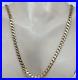 9ct yellow gold curb chain 10.3 grams 24 inches 2.9mm wide Hallmarked