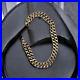 9ct yellow gold curb chain 24.5inches 28.2g