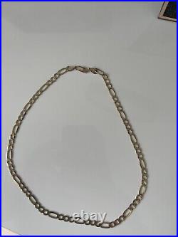 9ct yellow gold necklace chain used