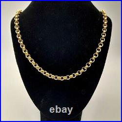 A Lovely 9ct (375) Yellow Gold Belcher Chain