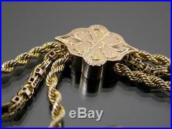 ANTIQUE 9ct GOLD ALBERTINA WATCH CHAIN Bracelet C. 1880