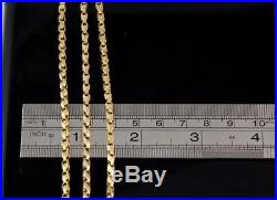 Antique Victorian 9Ct Gold Guard / Muff Chain Necklace 45.1g