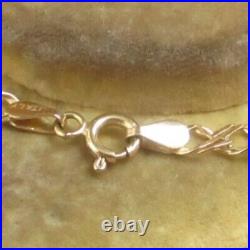 BEAUTIFUL VINTAGE 9ct GOLD CHAIN APPROX 20'' FULL HALLMARKS 5.2gm