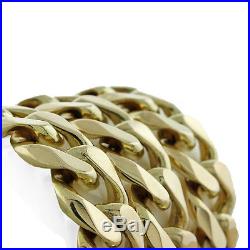 British Hallmarked 9ct Gold Extra Heavy Curb Chain 23 326 G RRP £12500 GH6
