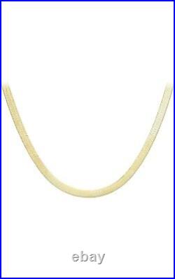 Carissima Gold Women's 9 ct Yellow Gold Herringbone Chain Necklace