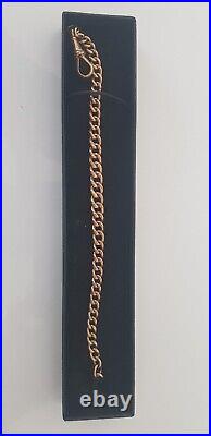 Chester Hallmarked Antique 9ct Gold Albert Chain