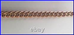 Chester Hallmarked Antique 9ct Gold Albert Chain