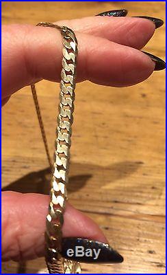 Classic Unisex 9ct Gold Curb Chain 20