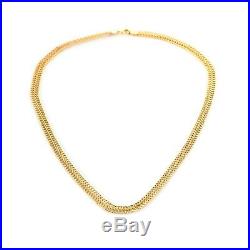 Clearance 9ct Gold Figure 8 Chain Necklace made in italy UK Hallmark RRP £650