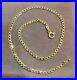 Curb Anklet 9ct Gold Solid Curb Link Fully Hallmarked Ankle Bracelet 9ct Gold