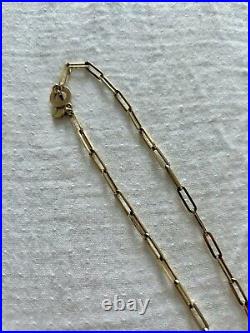 Daniella Draper Trace Chain 9ct Gold Necklace