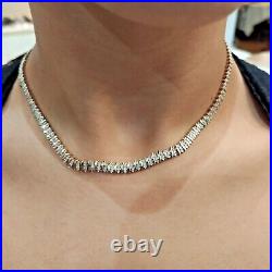 Diamond necklace 9ct gold hallmarked Pre owned Diamond content 2ct stamped
