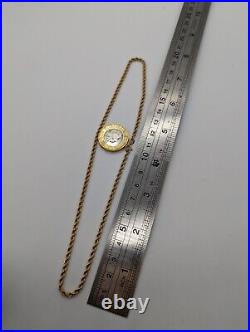 FINE 9ct GOLD ROPE NECKLACE CHAIN 39.5cm ITALY HALLMARK 2.9g+