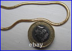 Fine 9 ct Gold necklace 18.25 inches long, 4.57g, 2.44mm wide