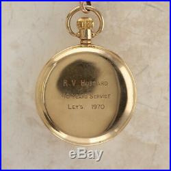 Garrard Pocket Watch and Roulette Fob On Fancy Albert Chain 18ct & 9ct Gold