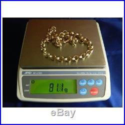 Gold 9ct Belchor Chain Heavy 81.1g
