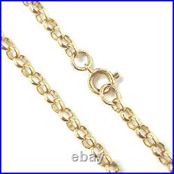 Gold Belcher Chain 9ct Yellow Gold 3mm Wide 24 Inches Solid Hallmarked 11.3g